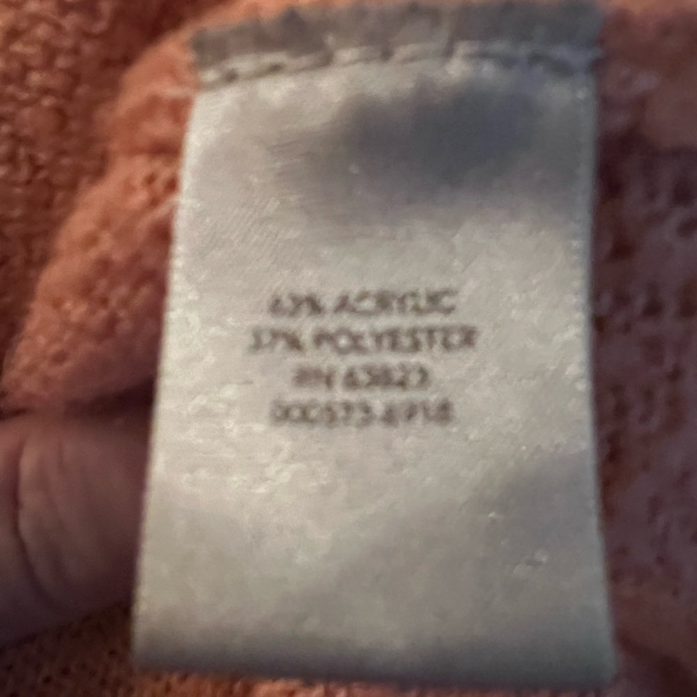 Christopher & Banks Turtle Neck Sweater with Front Pockets Pink Women’s Size XL - Picture 9 of 9